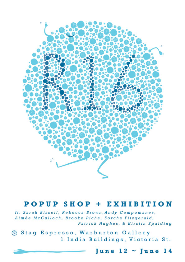 R16 pop up shop poster